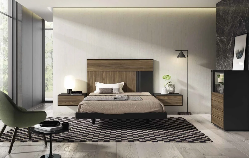 Dormitorio Nogal Sombra